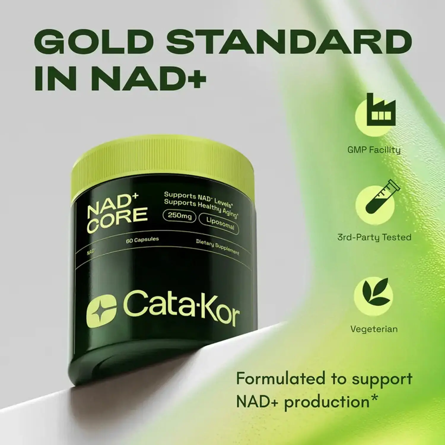 NMNH Supplement Alternative – Liposomal NAD CORE 250mg