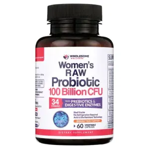 Dr. Formulated Raw Probiotics for Women – 100 Billion