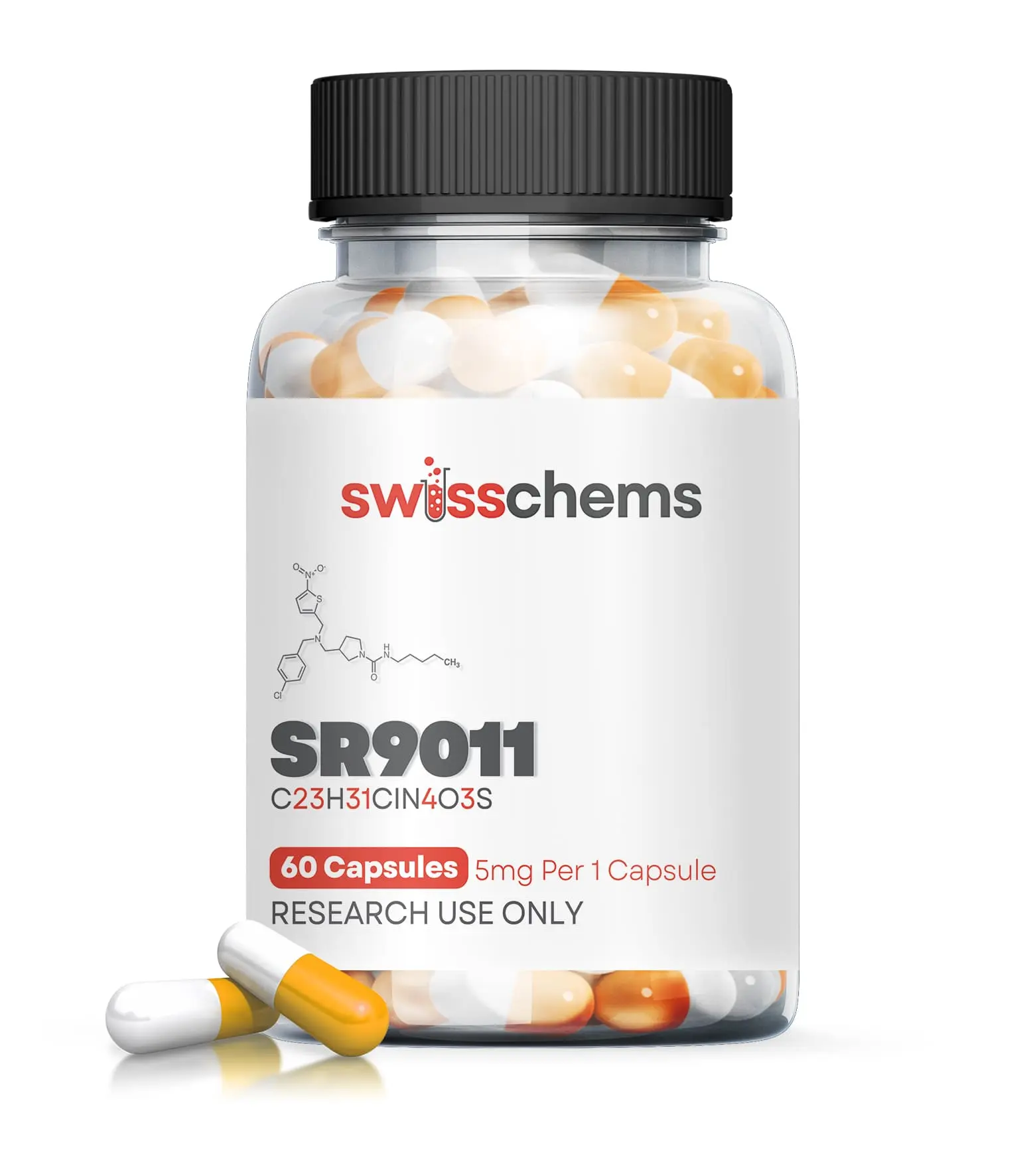 SwissChems SR-9011 – 5mg Capsules,
