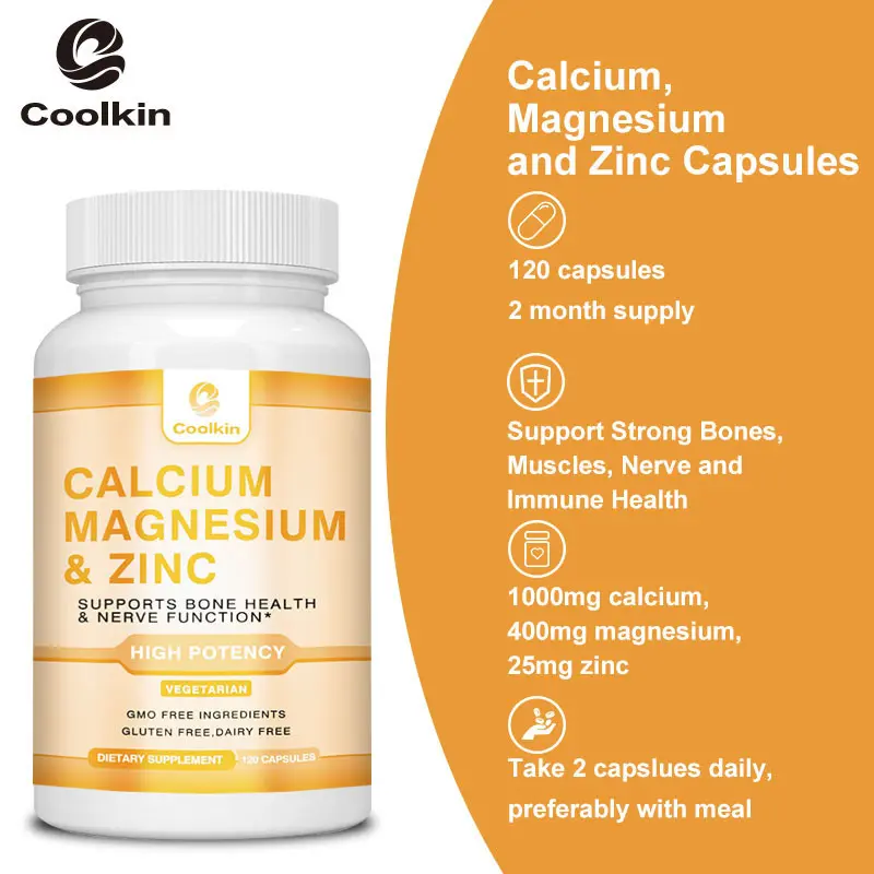 Coolkin Calcium Magnesium & Zinc Capsules