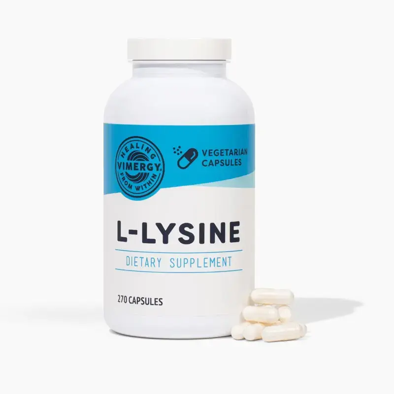 Vegetarian Capsules L-Lysine Supplement